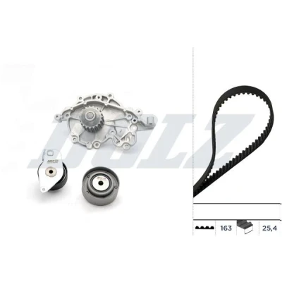 Billede af DOLZ KD019 Vandpumpe + Tandremssæt 163