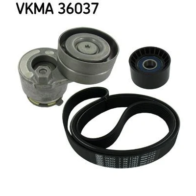 Billede af SKF VKMA 36037 Kileribberem NISSAN: Primera Hatchback