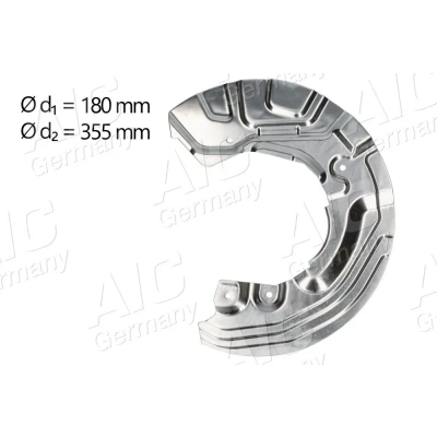 Billede af AIC 56980 Ankerplade venstre foraksel BMW: 3 Touring, 1 Hatchback, Sedan
