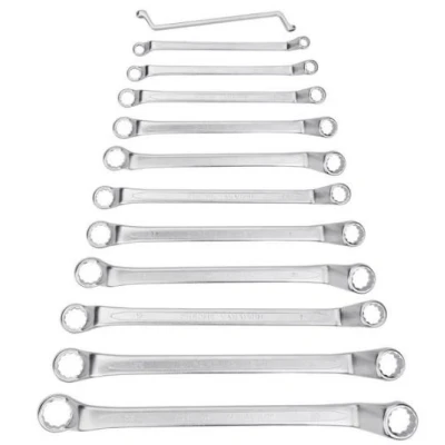 Billede af NEO TOOLS 09 952 Dobbelt ringnøglesæt 6x7, 8x9, 10x11, 12x13, 14x15, 16x17, 18x19, 20x22, 21x23, 24x27, 25x28, 30x32 mm 12 Krom vanadium stål