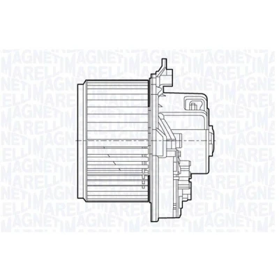 Billede af MAGNETI MARELLI 069412649010 Kabineblæser FIAT: BRAVO 2
