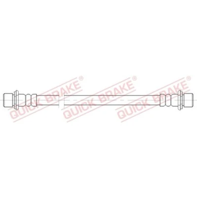 Billede af QUICK BRAKE 25.081 Bremseslange 134 M10x1 TOYOTA: Auris Hatchback