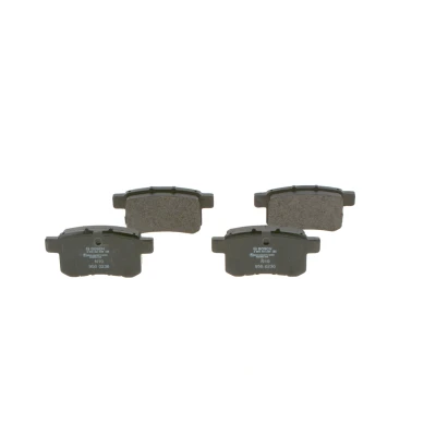 Billede af BOSCH 0 986 494 338 Bremseklodser Low Metallic med akustisk advarsel for slid anti knirke plade HONDA: ACCORD 8, 8 Kombi