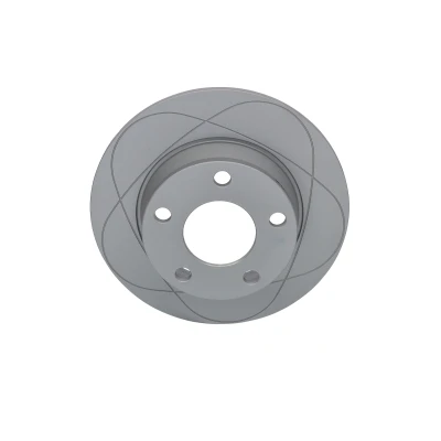 Billede af ATE PowerDisc 24.0310 0260.1 Bremseskiver 255,0 10,0 5 112,0 fuldstændigt coatet AUDI: A6 C5 Avant, Sedan