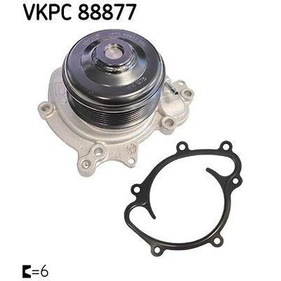 Billede af SKF VKPC 88877 Vandpumpe MERCEDES BENZ: C klasse T modell, Sedan, E modell
