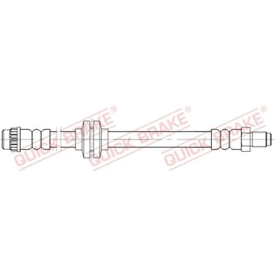 Billede af QUICK BRAKE 32.134 Bremseslange 628 M10x1 RENAULT: MASTER 3