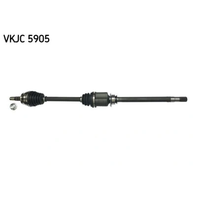 Billede af SKF VKJC 5905 Trækaksel 970, 360,5 med leje