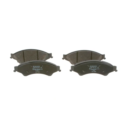 Billede af BOSCH 0 986 494 791 Bremseklodser Low Metallic med indbygget slid advarselskontakt, akustisk advarsel for anti knirke plade