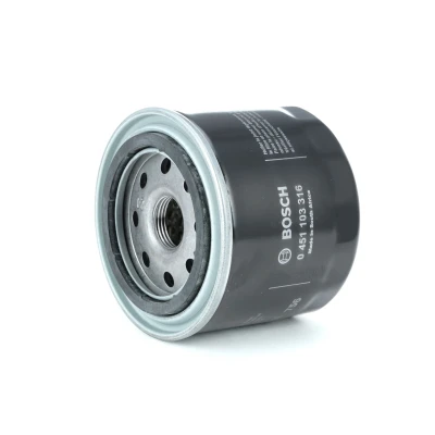Billede af BOSCH 0 451 103 316 Oliefilter M 20 x 1,5 med en returløbs stop ventil Påskruet filter HYUNDAI: Veloster, Tucson, i30 II Hatchback, KIA: Magentis I