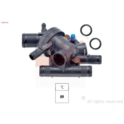 Billede af EPS 1.880.178 Termostat 89 Made in Italy OE Equivalent med pakning RENAULT: CLIO 2, Scénic 1