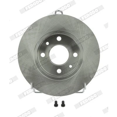 Billede af FERODO PREMIER DDF125 Bremseskiver 240 12 4 98 fuldstændigt olieret med skruer FIAT: Uno Hatchback, Panda I Hatchback