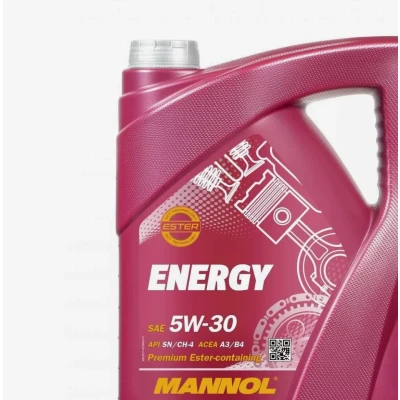 Billede af Mannol Energy 5W 30 5l Motorolie MN7511 5 TOYOTA: Aygo, Yaris II Hatchback, Auris Stationcar, VOLKSWAGEN: Transporter 4, Golf 5, 6