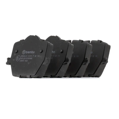 Billede af BREMBO P 06 116 Bremseklodser Forberedt til slidindikator med bremsecaliperskruer, anti knirke plade tilbehør BMW: 3 Sedan, Touring, 2 Coupe