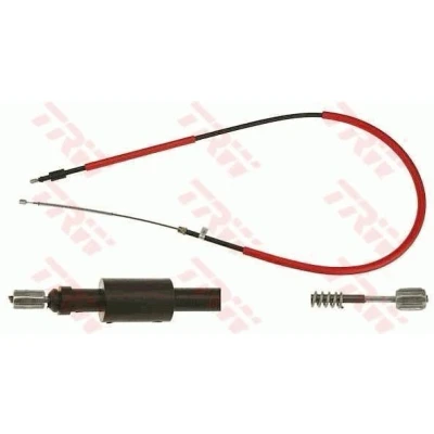 Billede af TRW GCH1316 Håndbremsekabel 1565 Tromlebremse PEUGEOT: 306 Hatchback