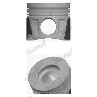 Billede af NÜRAL 87 427407 00 Motor Stempel 83,5 til cylinder 1 3 med kølekanal, stempelringholder MERCEDES BENZ: E klasse T modell
