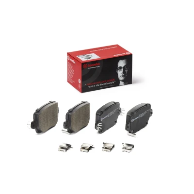 Billede af BREMBO P 09 030 Bremseklodser med akustisk advarsel for slid anti knirke plade tilbehør TESLA: Model 3, Y