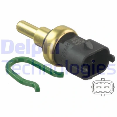Billede af DELPHI TS10409 Kølevæsketemperatur Sensor FIAT: Panda II Hatchback, 500 500L, OPEL: Corsa D Astra J ALFA ROMEO: MiTo