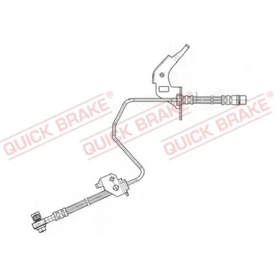 Billede af QUICK BRAKE 59.960X Bremseslange 730 M10x1 OPEL: Meriva A, Astra H Caravan, Zafira B