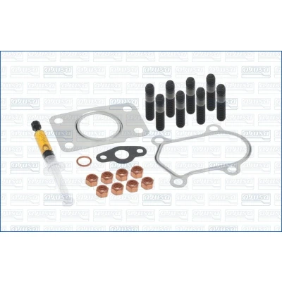 Billede af AJUSA JTC11302 Montagesæt, lader with studs, syringe oil med pakninger monteringsvejledning FIAT: Ducato III Ladvogn / Chassis