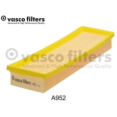 Billede af DAVID VASCO A952 Luftfilter 45 110 334 rektangulær Filterindsats PEUGEOT: 207 Hatchback, SW, Partner I Van, CITROËN: C3 Hatchback