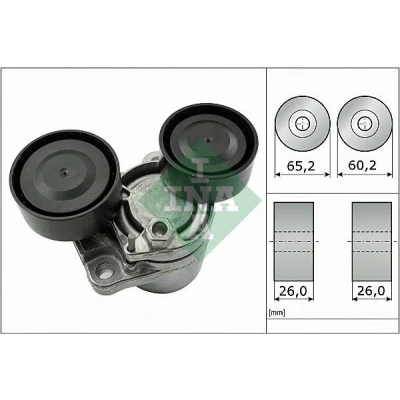Billede af INA 534 0505 10 Remstrammer, kilerem BMW: 3 Touring, Sedan