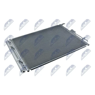 Billede af NTY CCS HY 039 Kondensator med tørrer Aluminium KIA: cee‘d II Sportswagon, Hatchback, HYUNDAI: i30 Hatchback