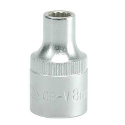 Billede af YATO YT 1270 Skraldenøgleindsats (Hexagon) 3121 8 Krom vanadium stål