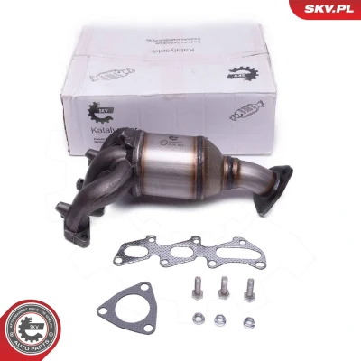 Billede af ESEN SKV 62SKV012 Katalysator Up to Euro 4 foran OPEL: Corsa D Hatchback, C Hatchback