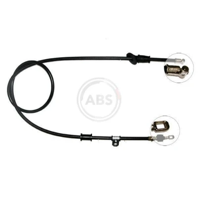 Billede af A.B.S. K16448 Håndbremsekabel 1590 Skivebremse til venstre /højrestyring VOLVO: V40 Stationcar, S40 I