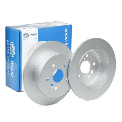 Billede af HELLA PRO 8DD 355 118 721 Bremseskiver 303 9 05/08 114,3 fuldstændigt coatet uden hjulbolte, hjulnav TOYOTA: RAV4 II SUV