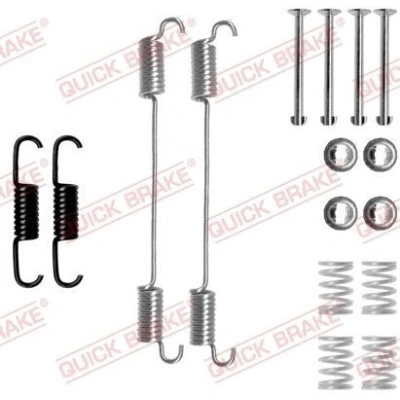 Billede af QUICK BRAKE 105 0796 Tilbehørssæt, bremsebakker FIAT: Doblo I Stationcar