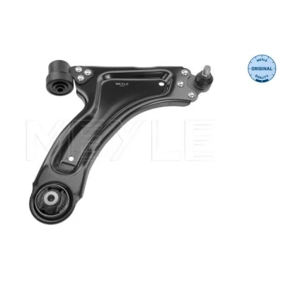 Billede af MEYLE 616 050 0022 Bærearm ORIGINAL Quality med bære /styreled, gummileje nede, højre foraksel krydsarm Stålplade OPEL: Meriva A