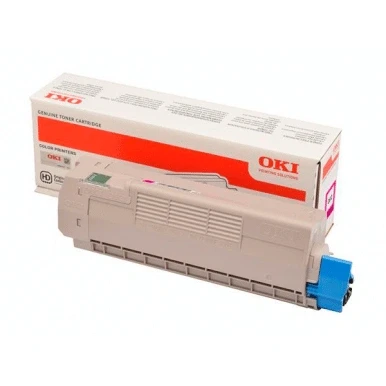 Billede af Oki 46507506 magenta toner 6.000 sider original
