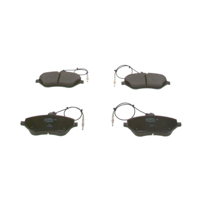Billede af BOSCH 0 986 494 484 Bremseklodser Low Metallic med indbygget slidsensor anti knirke plade PEUGEOT: 407 SW, Sedan, CITROËN: C5 II Stationcar