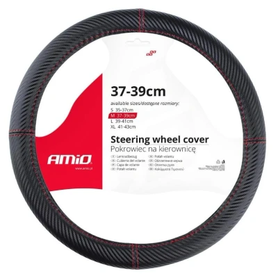 Billede af AMiO SWC 38 02811 Rat dæksel sort 37 39cm