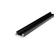 Billede af GN Belysning DIOFLEX Alu profil SURFACE14 EF/TY 1m 24x9mm sort Lampe
