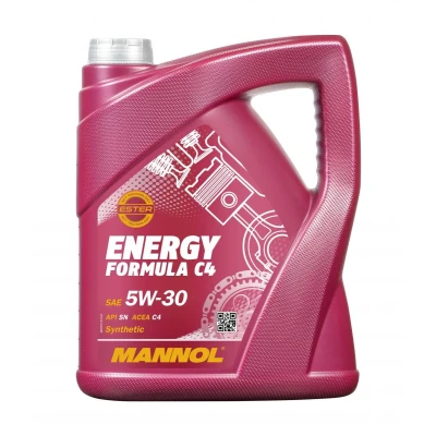 Billede af Mannol Energy FORMULA C4 5W 30 5l Motorolie MN7917 5 RENAULT: Kadjar, Clio 4, SCENIC 3, MERCEDES BENZ: A klasse, B Vito Van, DACIA: Lodgy