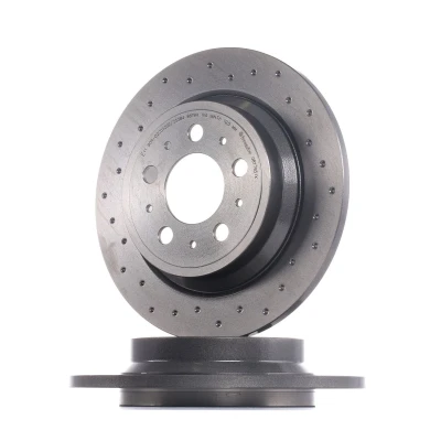Billede af BREMBO XTRA LINE 08.7765.1X Bremseskiver 288 12 5 fuldstændigt, hullet coatet med skruer VOLVO: S80 I, V70 2, S60 I