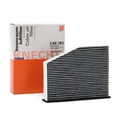 Billede af MAHLE ORIGINAL LAK 181/1 Kabinefilter Aktivkulfilter 210,0 287 57,0 VOLKSWAGEN: Touran I, Passat CC, SEAT: Leon II Hatchback, AUDI: A3 Sportback