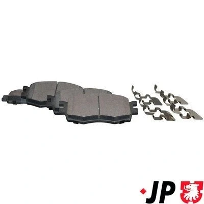 Billede af JP GROUP 3563600610 Bremseklodser foraksel med akustisk advarsel for slid KIA: RIO 2, HYUNDAI: ACCENT 3