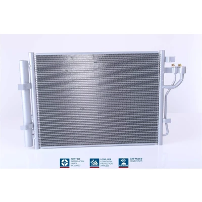 Billede af NISSENS 940592 Kondensator med tørrer Aluminium 477 R 134a HYUNDAI: i10 II Hatchback