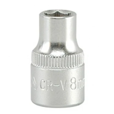 Billede af YATO YT 3803 Skraldenøgleindsats (Hexagon) DIN 3121 8 Krom vanadium stål