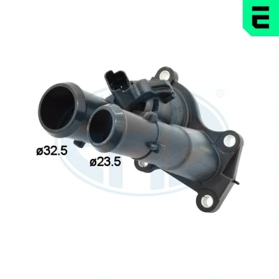 Billede af ERA 350495A Termostat 98 med pakning plastik hus FORD: Galaxy Mk2 MPV, Focus 2 Kombi, MONDEO 4 Turnier