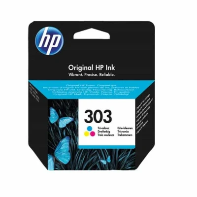 Billede af HP 303 Tri Colour Standard Original Blækpatron