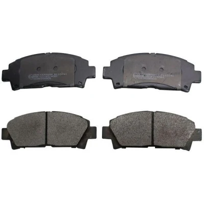 Billede af DENCKERMANN B110741 Bremseklodser foraksel med akustisk advarsel for slid TOYOTA: Avensis I Stationcar, Liftback, Sedan
