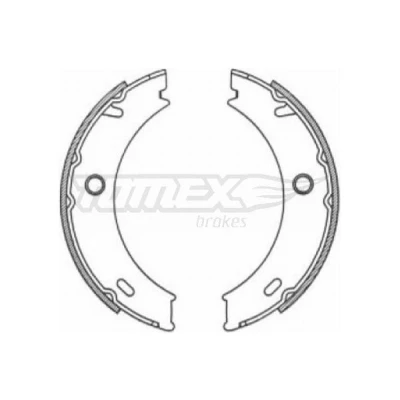 Billede af TOMEX brakes TX 21 18 Bremsebakker bagaksel 170 40 MERCEDES BENZ: Sprinter 4 T Van