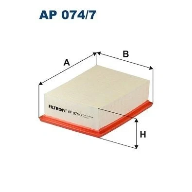 Billede af FILTRON AP 074/7 Luftfilter 59,5 154 208 Filterindsats FORD: KUGA 2