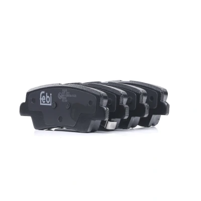 Billede af FEBI BILSTEIN 116285 Bremseklodser bagaksel med akustisk advarsel for slid KIA: RIO 3, Optima / K5, CARENS 4, HYUNDAI: i40 Sedan, Stationcar