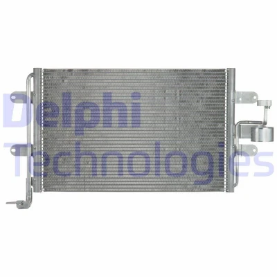 Billede af DELPHI CF20299 Kondensator uden tørrer, med tørrer 13 543 VOLKSWAGEN: Golf 4, Bora Sedan, SEAT: Leon I Hatchback