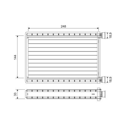 Billede af VALEO 811571 Varmeveksler